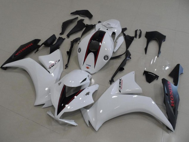 Carene CBR 1000 RR 12-16 - Bianco & Nero Opaco Stile OEM Carene CBR 1000 RR 12-16 - Bianco & Nero Opaco Stile OEM
