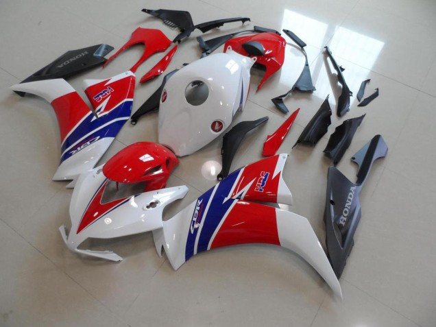 Carene CBR 1000 RR 12-16 - Bianco Rosso Nero Opaco TT Legend Carene CBR 1000 RR 12-16 - Bianco Rosso Nero Opaco TT Legend