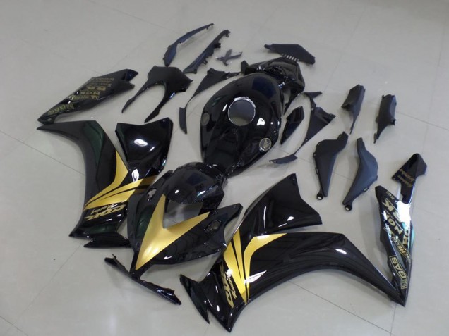 Carene CBR 1000 RR 12-16 - Lucido Nero Oro Adesivo Carene CBR 1000 RR 12-16 - Lucido Nero Oro Adesivo