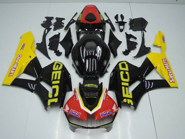 Carene CBR 1000 RR 12-16 - Nero Rosso HRC Carene CBR 1000 RR 12-16 - Nero Rosso HRC