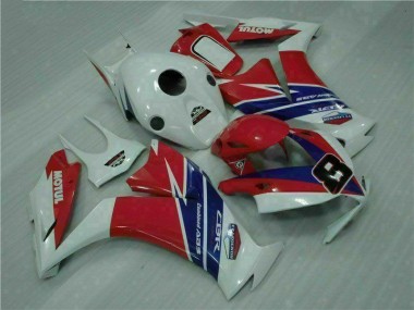 Carene CBR 1000 RR 12-16 - Rosso Blu Bianco