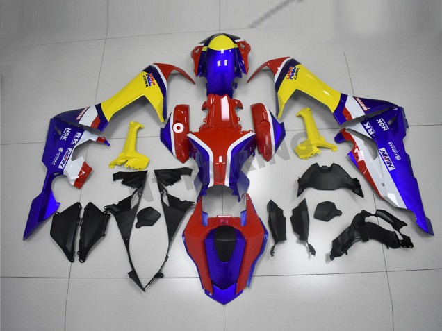 Carene CBR 1000 RR 17-23 - Blu Giallo Rosso Carene CBR 1000 RR 17-23 - Blu Giallo Rosso