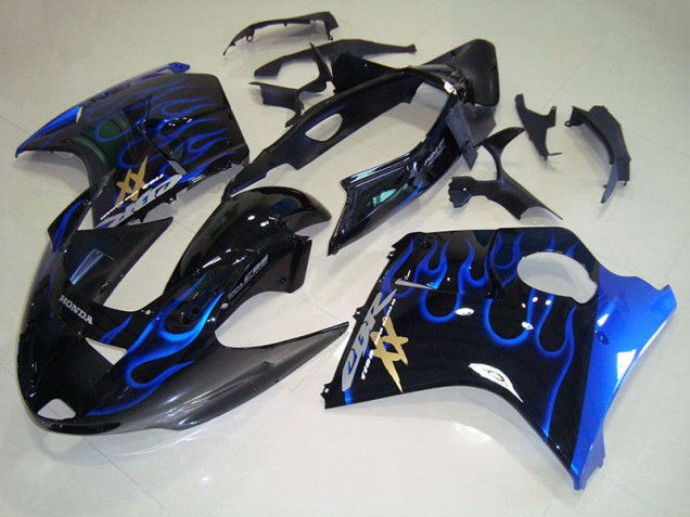 Carene CBR 1100 XX Blackbird 96-07 - Nero Blu Fiamma Carene CBR 1100 XX Blackbird 96-07 - Nero Blu Fiamma