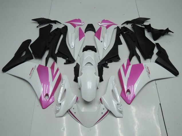 Carene CBR 250 RR 11-13 - Bianco Rosa Carene CBR 250 RR 11-13 - Bianco Rosa