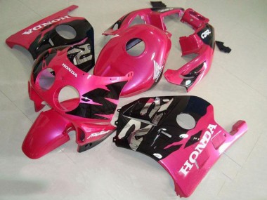 Carene CBR 250 RR MC22 91-98 - Nero Rosa