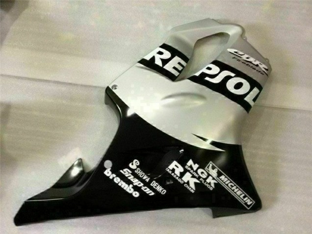 Carene CBR 600 F4i 01-03 - Nero Argento Repsol