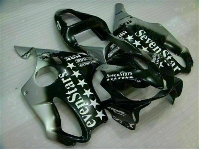 Carene CBR 600 F4i 01-03 - Nero Argento SevenStarss Carene CBR 600 F4i 01-03 - Nero Argento SevenStarss