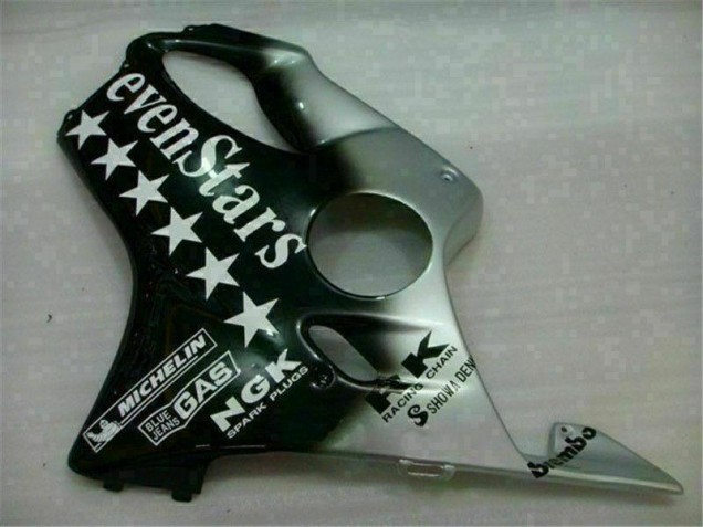 Carene CBR 600 F4i 01-03 - Nero Argento SevenStarss Carene CBR 600 F4i 01-03 - Nero Argento SevenStarss