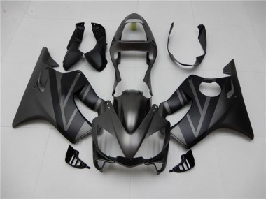 Carene CBR 600 F4i 01-03 - Nero Opaco Grigio