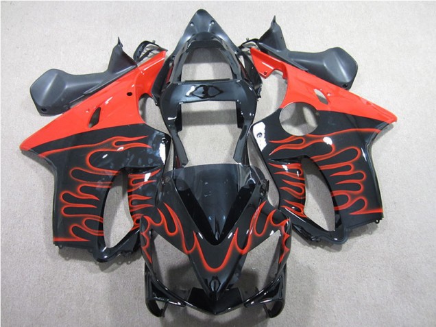Carene CBR 600 F4i 01-03 - Nero Rosso Fiamma