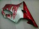Carene CBR 600 F4i 01-03 - Rosso Fiamma Argento Carene CBR 600 F4i 01-03 - Rosso Fiamma Argento