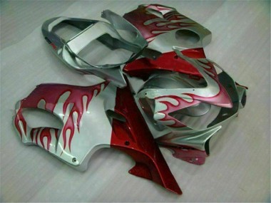 Carene CBR 600 F4i 01-03 - Rosso Fiamma Argento