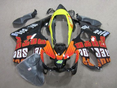 Carene CBR 600 F4i 04-07 - Nero Rosso 46