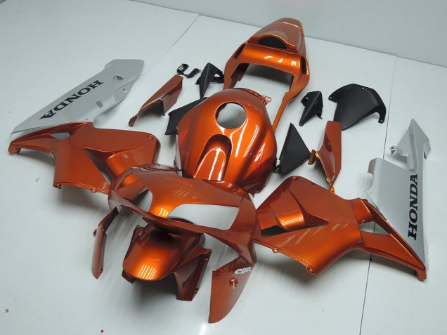 Carene CBR 600 RR 03-04 - Arancia Argento Carene CBR 600 RR 03-04 - Arancia Argento