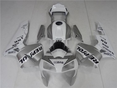 Carene CBR 600 RR 03-04 - Argento Bianco Nero Repsol