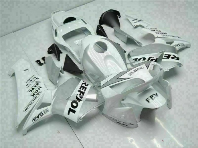 Carene CBR 600 RR 03-04 - Bianco Argento Repsol Carene CBR 600 RR 03-04 - Bianco Argento Repsol