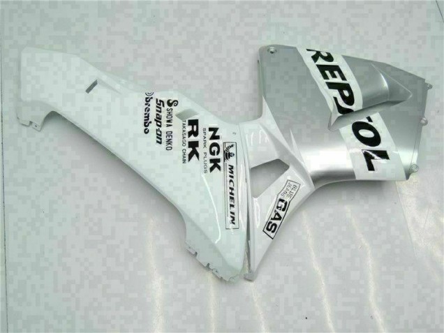 Carene CBR 600 RR 03-04 - Bianco Argento Repsol Carene CBR 600 RR 03-04 - Bianco Argento Repsol