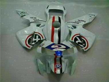 Carene CBR 600 RR 03-04 - Bianco Blu R 2