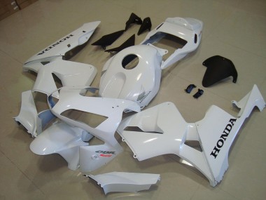 Carene CBR 600 RR 03-04 - Bianco Nero Decal