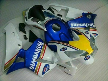 Carene CBR 600 RR 03-04 - Blu Bianco Rothmans