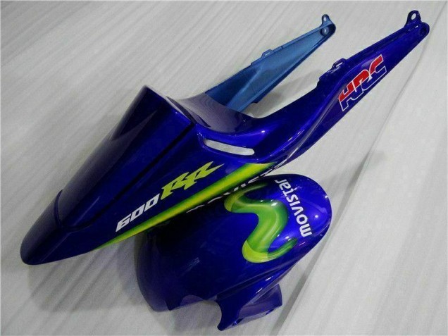 Carene CBR 600 RR 03-04 - Blu Verde Movistar Castrol Carene CBR 600 RR 03-04 - Blu Verde Movistar Castrol