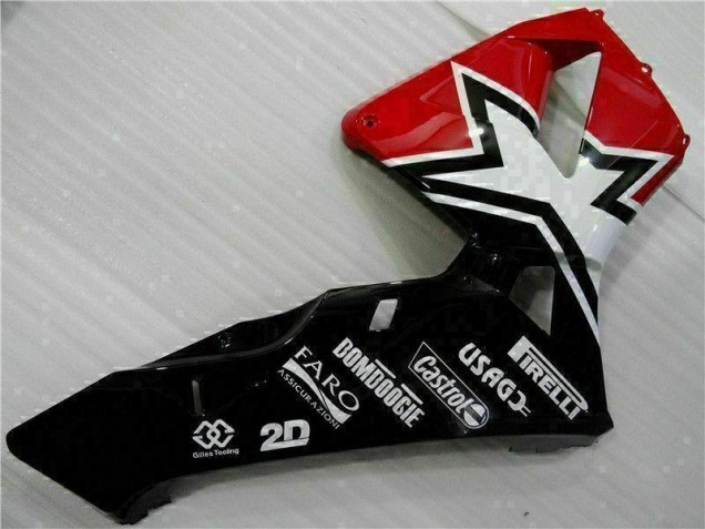 Carene CBR 600 RR 03-04 - Nero Bianco 11 Carene CBR 600 RR 03-04 - Nero Bianco 11