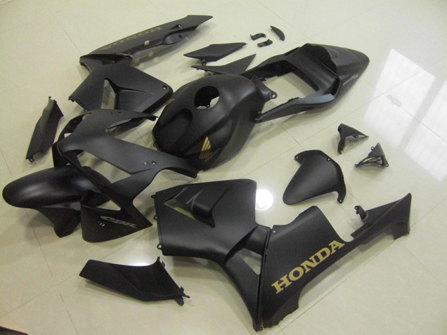 Carene CBR 600 RR 03-04 - Nero Opaco Oro Carene CBR 600 RR 03-04 - Nero Opaco Oro