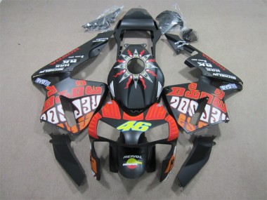 Carene CBR 600 RR 03-04 - Nero Rosso Repsol 46