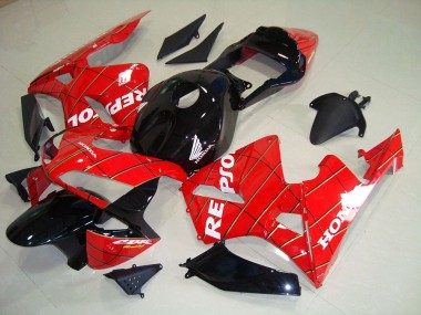 Carene CBR 600 RR 03-04 - Nero Uomo Ragno Repsol