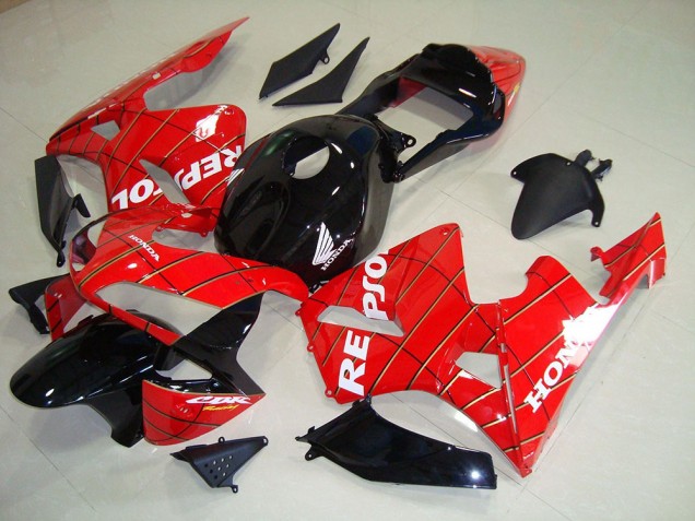 Carene CBR 600 RR 03-04 - Nero Uomo Ragno Repsol Carene CBR 600 RR 03-04 - Nero Uomo Ragno Repsol