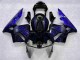 Carene CBR 600 RR 03-04 - Nero con Blu Fiamma Carene CBR 600 RR 03-04 - Nero con Blu Fiamma