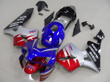 Carene CBR 600 RR 03-04 - Rosso Argento Blu