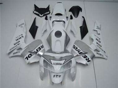 Carene CBR 600 RR 05-06 - Bianco Argento Nero Repsol