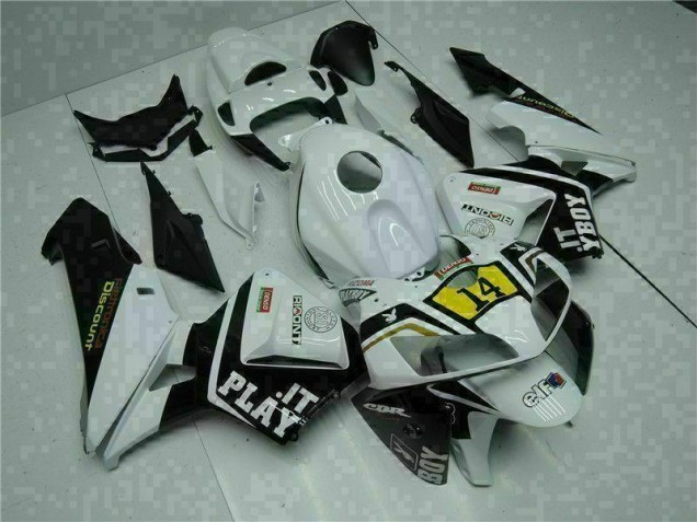 Carene CBR 600 RR 05-06 - Bianco Playboy 14 Carene CBR 600 RR 05-06 - Bianco Playboy 14
