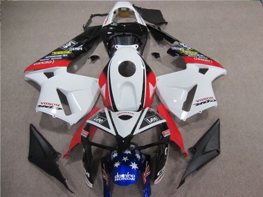 Carene CBR 600 RR 05-06 - Bianco Rosso Blu Lee