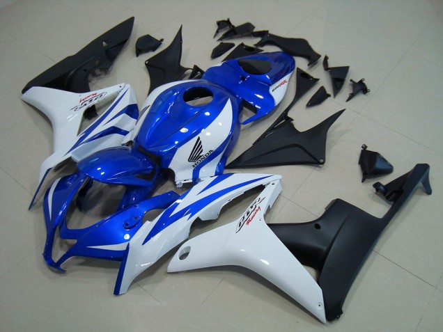 Carene CBR 600 RR 07-08 - Blu Bianco Nero Opaco Carene CBR 600 RR 07-08 - Blu Bianco Nero Opaco