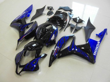 Carene CBR 600 RR 07-08 - Nero Blu Fiamma