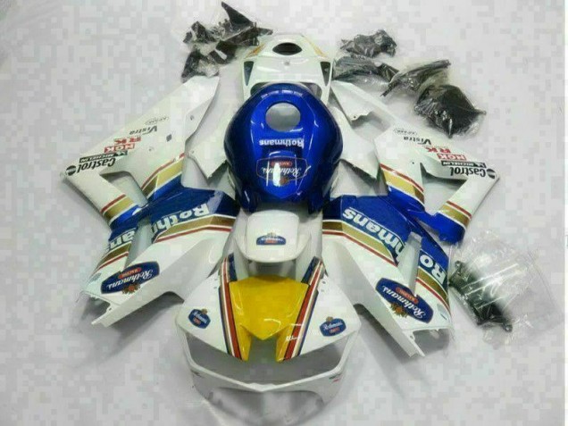 Carene CBR 600 RR 13-21 - Bianco Blu Carene CBR 600 RR 13-21 - Bianco Blu
