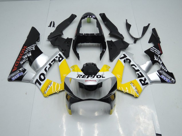 Carene CBR 900 RR 929 00-01 - Giallo Argento Nero Repsol Carene CBR 900 RR 929 00-01 - Giallo Argento Nero Repsol