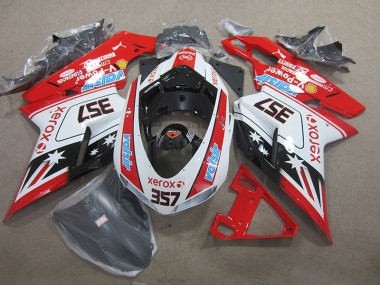 Carene Ducati 1098 07-14 - Rosso Bianco Xerox 357