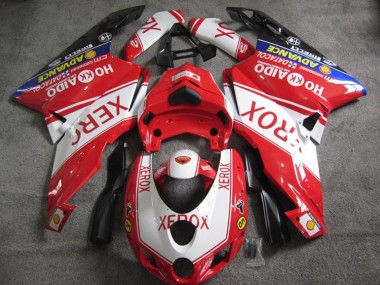 Carene Ducati 749 05-06 - Rosso Bianco Xerox