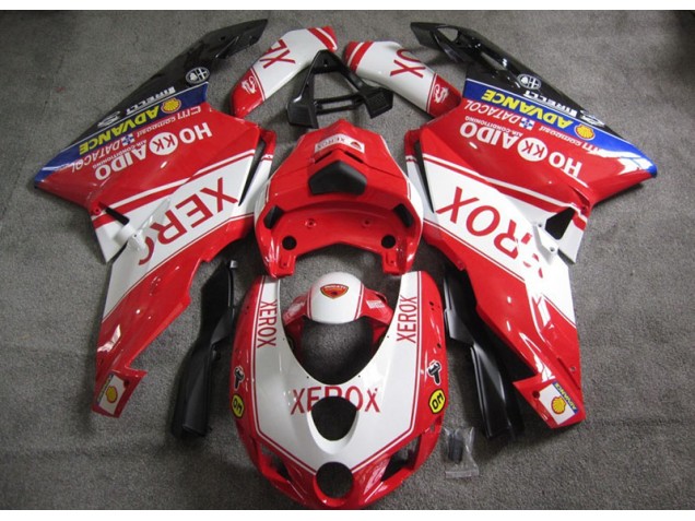 Carene Ducati 749 05-06 - Rosso Bianco Xerox Carene Ducati 749 05-06 - Rosso Bianco Xerox