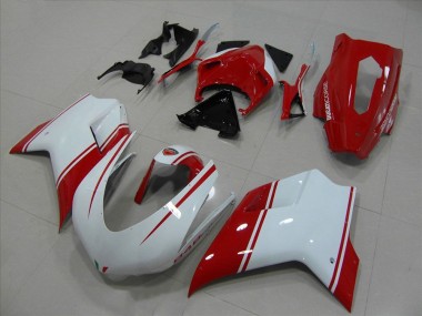 Carene Ducati 848 1098 1198 07-14 - Bianco & Rosso Corsa Versione