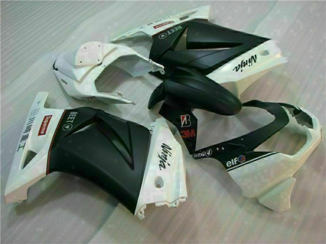 Carene EX250 08-12 - Bianco Nero Ninja 3M Carene EX250 08-12 - Bianco Nero Ninja 3M