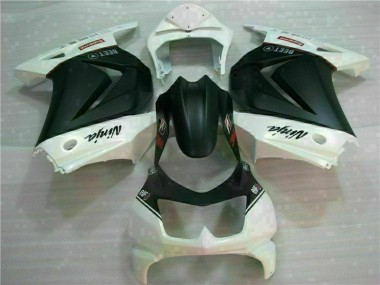 Carene EX250 08-12 - Bianco Nero Ninja 3M