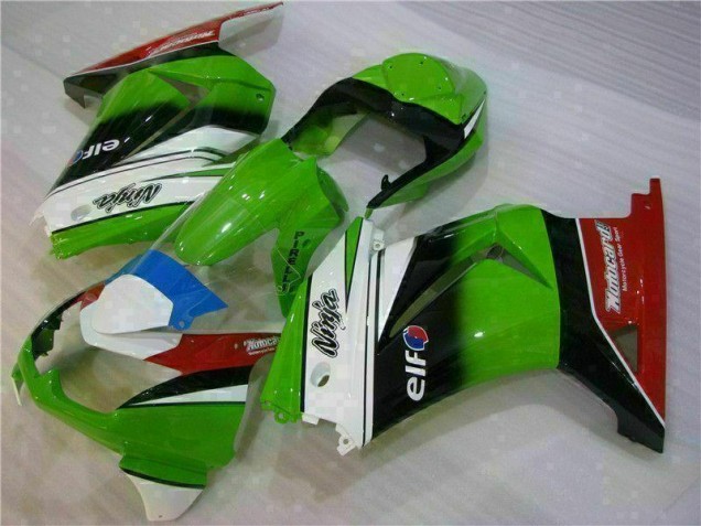 Carene EX250 08-12 - Bianco Verde Nero Ninja Carene EX250 08-12 - Bianco Verde Nero Ninja