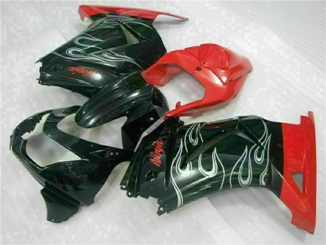 Carene EX250 08-12 - Nero Rosso Ninja Carene EX250 08-12 - Nero Rosso Ninja