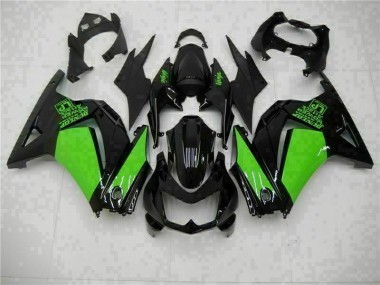 Carene EX250 08-12 - Nero Verde Ninja