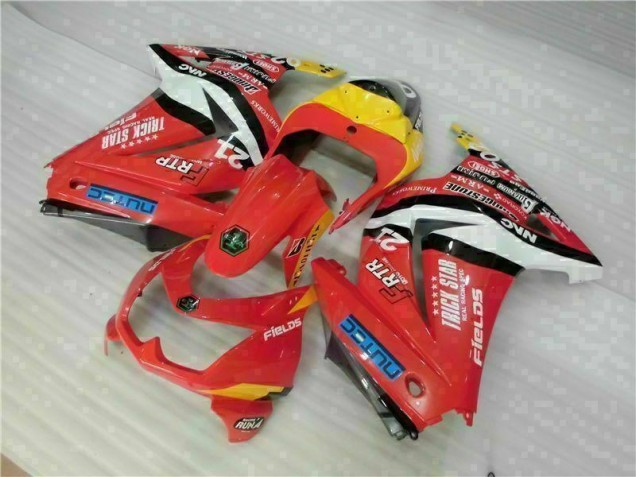 Carene EX250 08-12 - Rosso Giallo Carene EX250 08-12 - Rosso Giallo