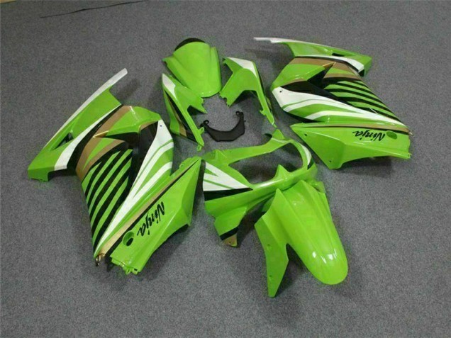 Carene EX250 08-12 - Verde Bianco Nero Ninja